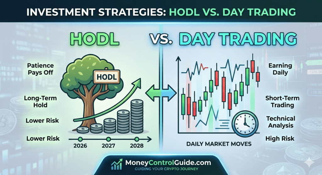 Investment Strategies 2026: HODL बनाम Day Trading