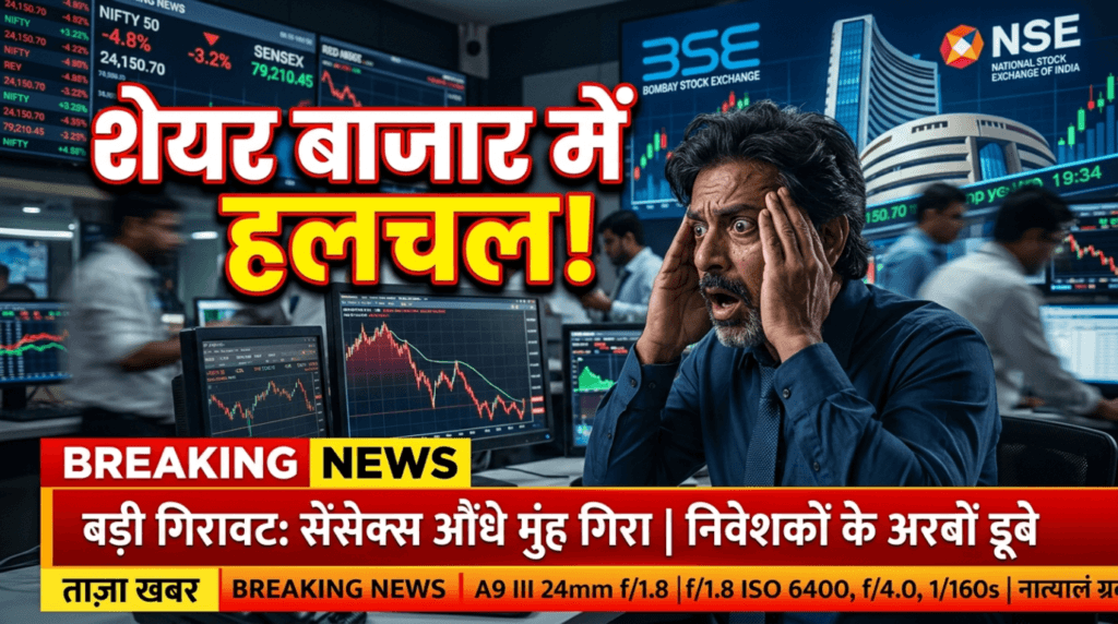 आज का शेयर बाजार