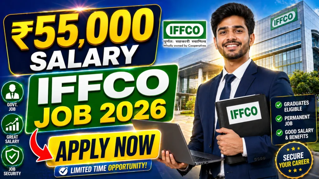 IFFCO Management Trainee HR Recruitment 2026 job update and salary details