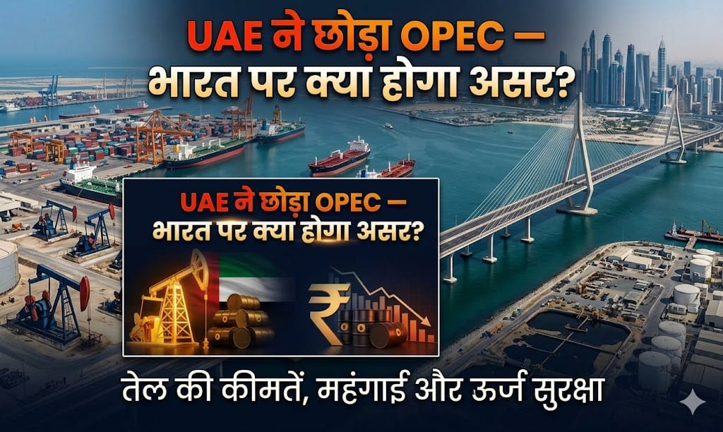 UAE leaves OPEC impact on Indian energy market.