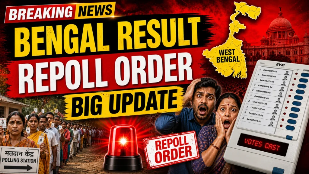 West Bengal Election Result 2026 repoll update Falta constituency