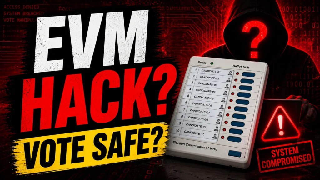 EVM मशीन हैक सच और सुरक्षा जानकारी